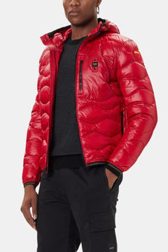 BLAUER PIUMINO AD ONDE WAVE