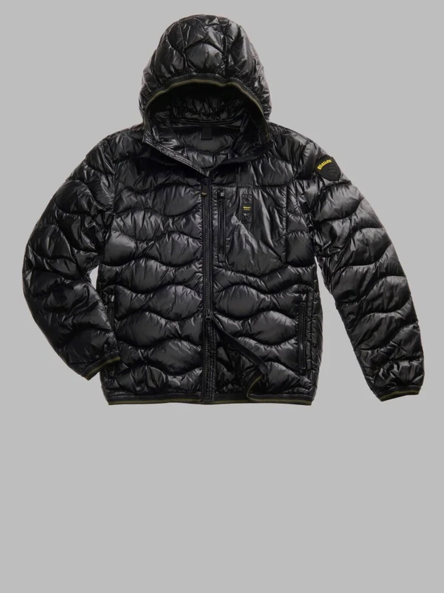 BLAUER PIUMINO AD ONDE WAVE