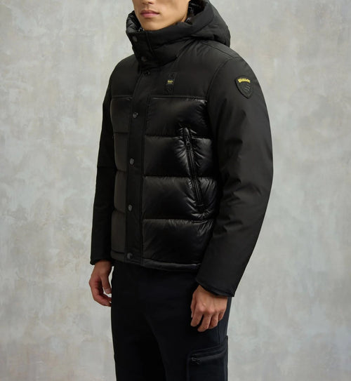 BLAUER PIUMINO NYLON E NEOPRENE BROOK