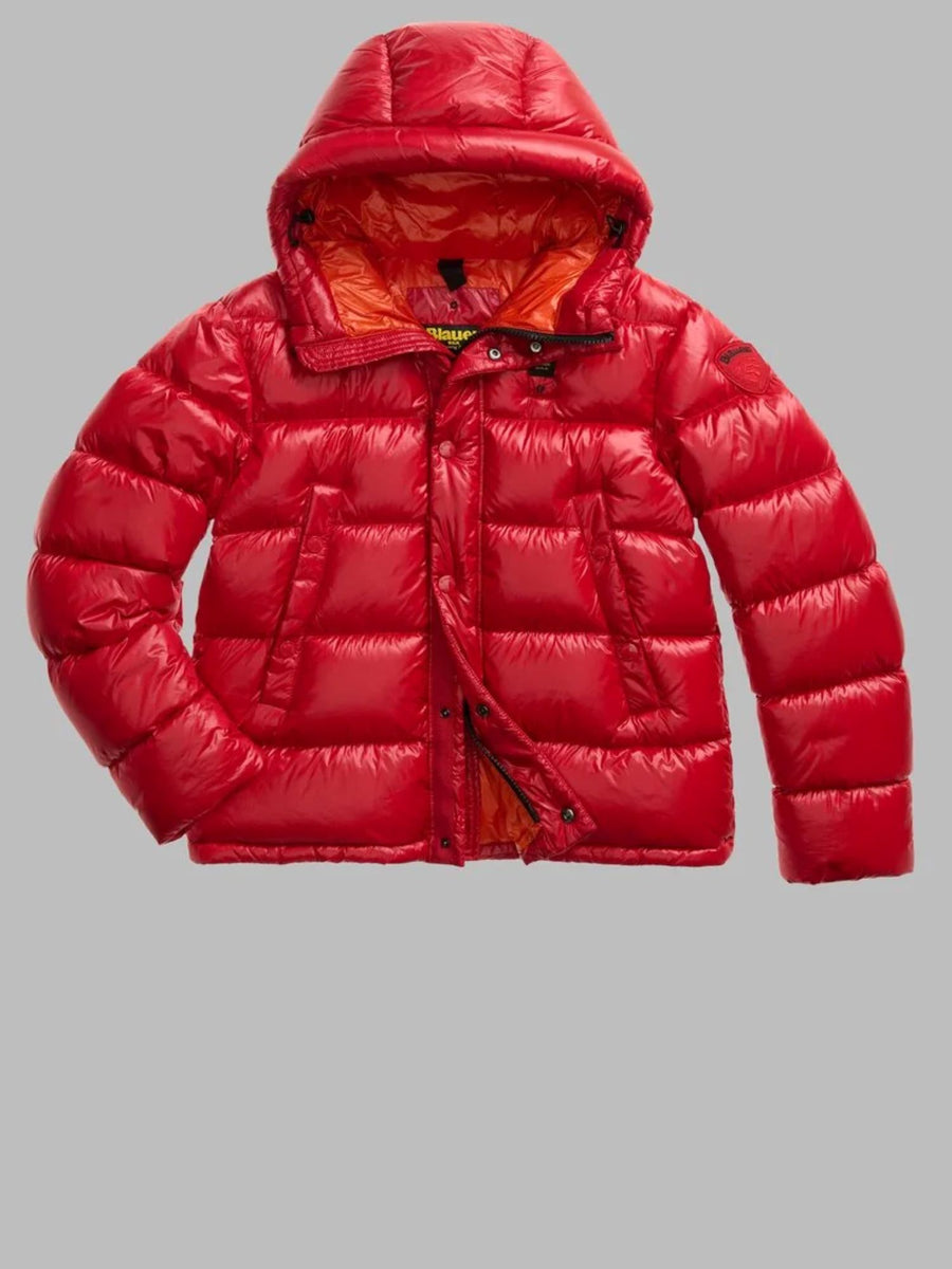 BLAUER PIUMINO A RIGHE CLIPPER