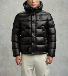 BLAUER PIUMINO A RIGHE CLIPPER