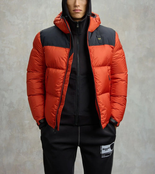 BLAUER PIUMINO NYLON E TRALSAN BONAD