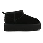 COLORS OF CALIFORNIA STIVALE INVERNALE CON SUOLA PLATFORM IN PELLE SCAMOSCIATA