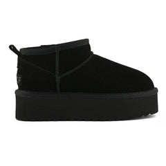 COLORS OF CALIFORNIA STIVALE INVERNALE CON SUOLA PLATFORM IN PELLE SCAMOSCIATA