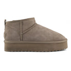 COLORS OF CALIFORNIA STIVALE INVERNALE CON SUOLA PLATFORM IN PELLE SCAMOSCIATA