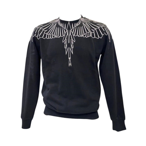 COUNTY OF MILAN FELPA GIROCOLLO CON ALI GEOMTRICHE