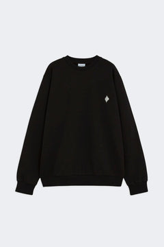 COUNTY OF MILAN FELPA GIROCOLLO WASHED EFFECT CON LOGO