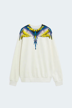 COUNTY OF MILAN FELPA GIROCOLLO CON STAMPA ACQUILA