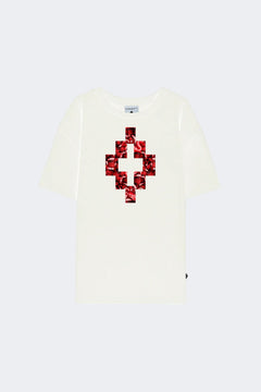 COUNTY OF MILAN T-SHIRT CON STAMPA LOGO LINEOUT E SERPENTI