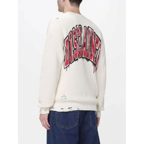 DISCLAIMER MAGLIA A GIROCOLLO CON MAXI LOGO