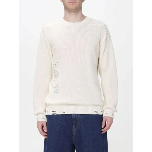 DISCLAIMER MAGLIA A GIROCOLLO CON MAXI LOGO