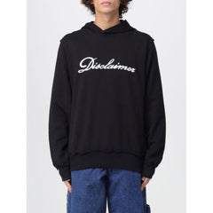 DISCLAIMER FELPA CON CAPPUCCIO IN COTONE