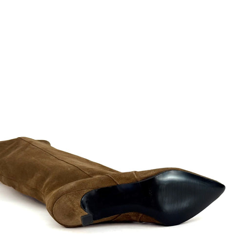 DIVINE FOLLIE STIVALE CAMOSCIO STEPPA