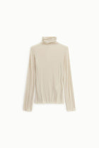 DIXIE T-SHIRT A MANICHE LUNGHE CON COLLO ALTO