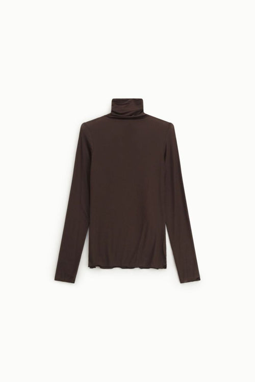 DIXIE T-SHIRT A MANICHE LUNGHE CON COLLO ALTO