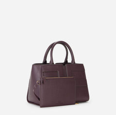 ELISABETTA FRANCHI BORSA A MANO CON MAXI LOGO