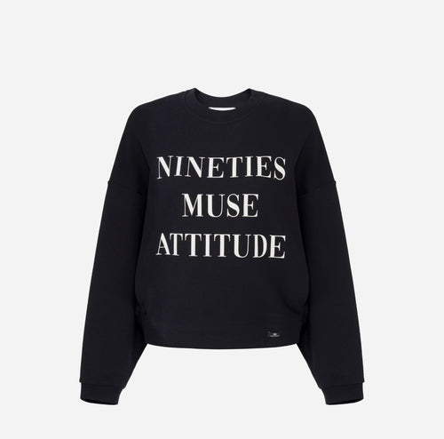 ELISABETTA FRANCHI MAGLIA IN FELPA