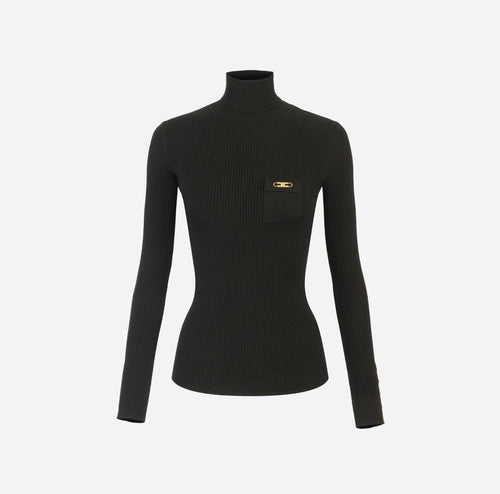 ELISABETTA FRANCHI DOLCEVITA A COSTINE CON TASCHINO