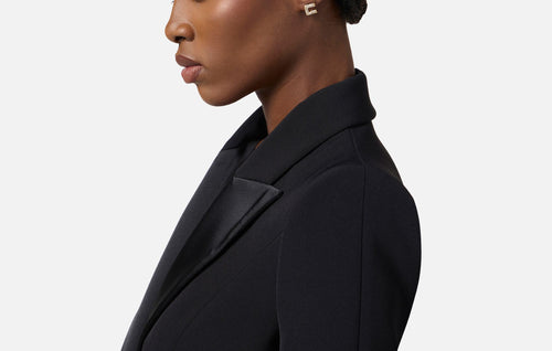 ELISABETTA FRANCHI MICRO ORECCHINI CON STRASS ORO