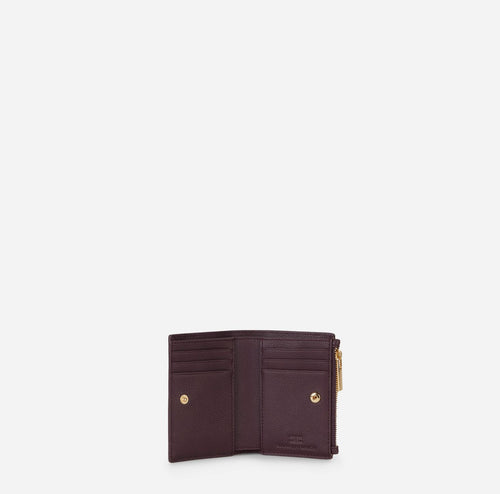 ELISABETTA FRANCHI PORTAFOGLIO PICCOLO CON PLACCA LOGO