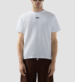 GCDS T-SHIRT REGULAR IN COTONE CON LOGO