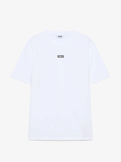GCDS T-SHIRT REGULAR IN COTONE CON LOGO