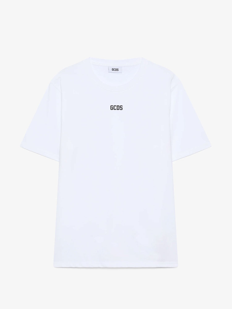GCDS T-SHIRT REGULAR IN COTONE CON LOGO