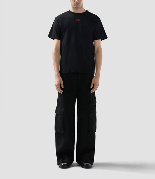 GCDS T-SHIRT REGULAR IN COTONE CON LOGO