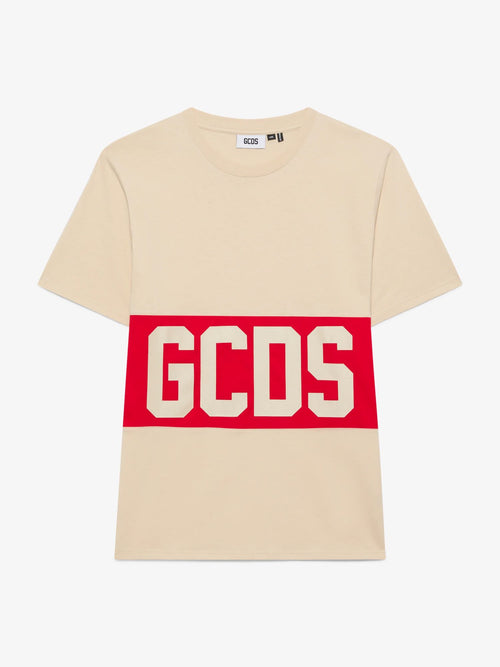 GCDS T-SHIRT REGULAR BAND LOGO