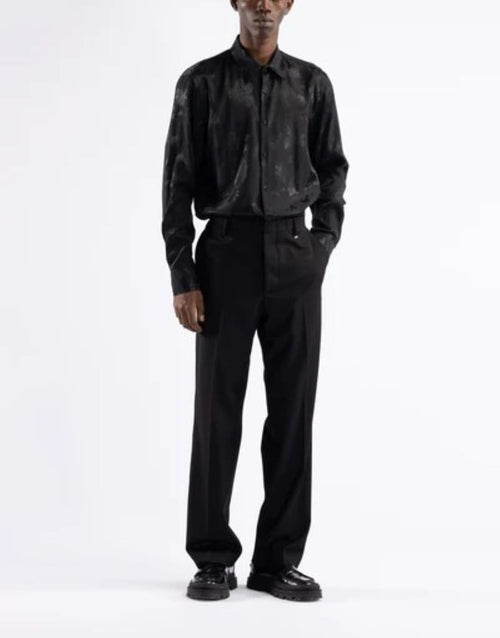 IìM BRIAN CAMICIA MANICA IN VISCOSA JACQUARD