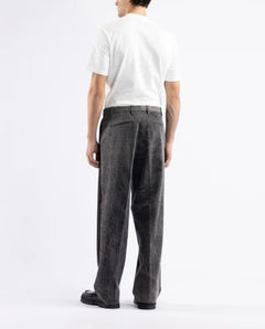 I'M BRIAN PANTALONE DOPPIO TESSUTO RETRO IN DENIM