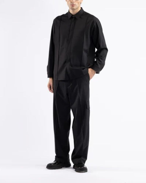 I'M BRIAN PANTALONE IN LANA CON TASCONE