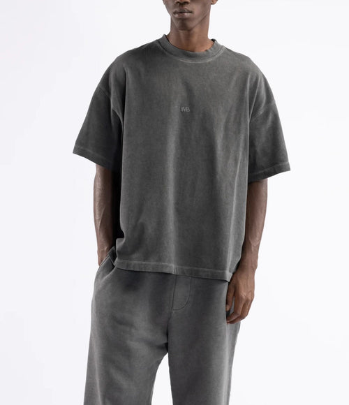 I'M BRIAN T-SHIRT OVERSIZE EFETTO SLAVATO