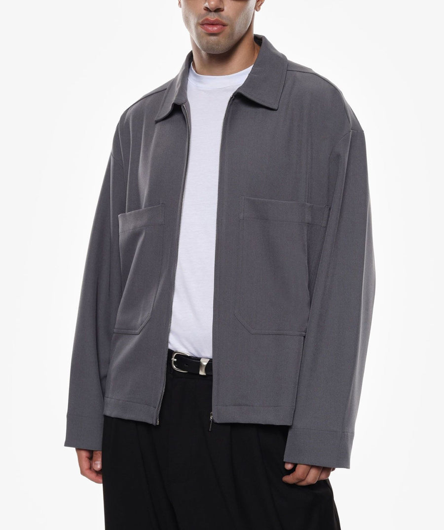 IMPERIAL CAMICIA A MANICHE LUNGHE CON ZIP