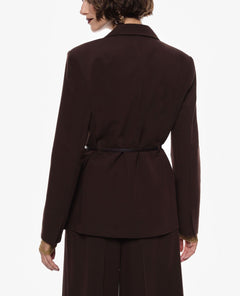 IMPERIAL BLAZER CON CINTURA E BOTTONI