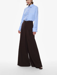 IMPERIAL PANTALONI AMPI A VITA ALTA