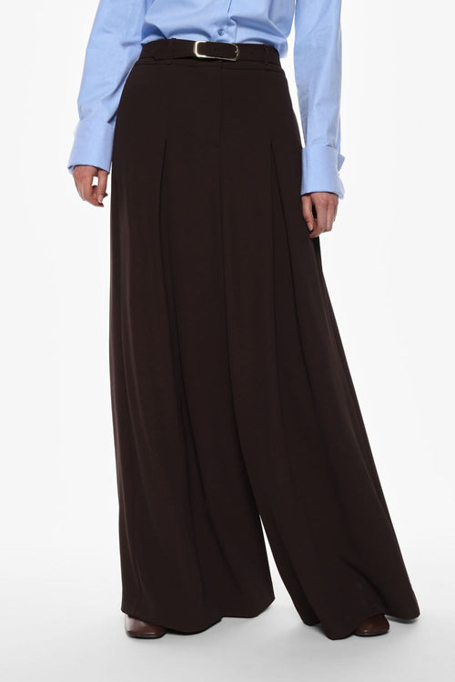 IMPERIAL PANTALONI AMPI A VITA ALTA