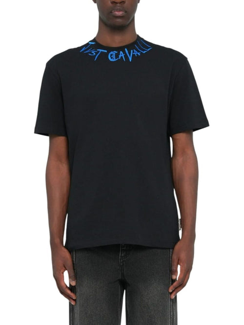 JUST CAVALLI T-SHIRT IN COTONE CON LOGO