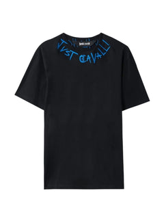 JUST CAVALLI T-SHIRT IN COTONE CON LOGO