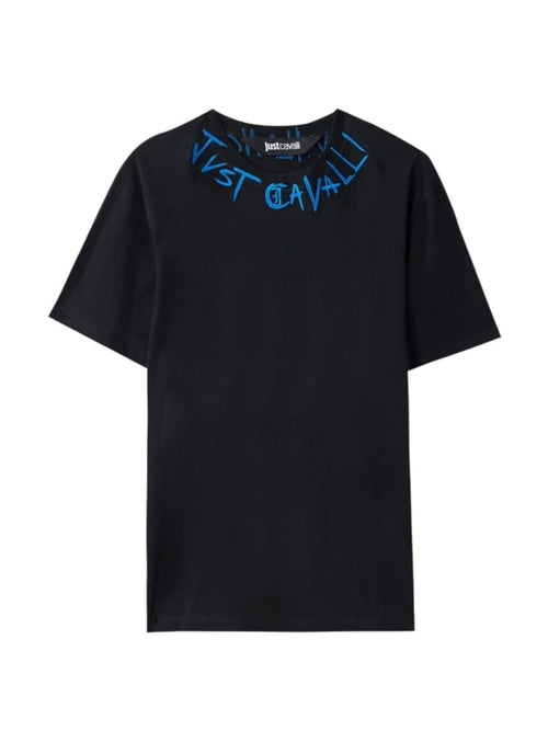JUST CAVALLI T-SHIRT IN COTONE CON LOGO