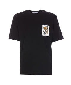 MOSCHINO COUTURE T-SHIRT JERSEY CON TOPPA ORSETTO