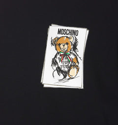 MOSCHINO COUTURE T-SHIRT JERSEY CON TOPPA ORSETTO