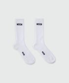 MSGM CALZINI CON GRAFICA JACQUARD