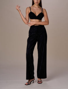 NO SECRETS TOP GESSATO DIAMANTI