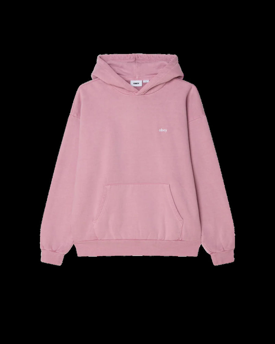 OBEY FELPA PULLOVER CON PIGMENTO MINUSCOLO