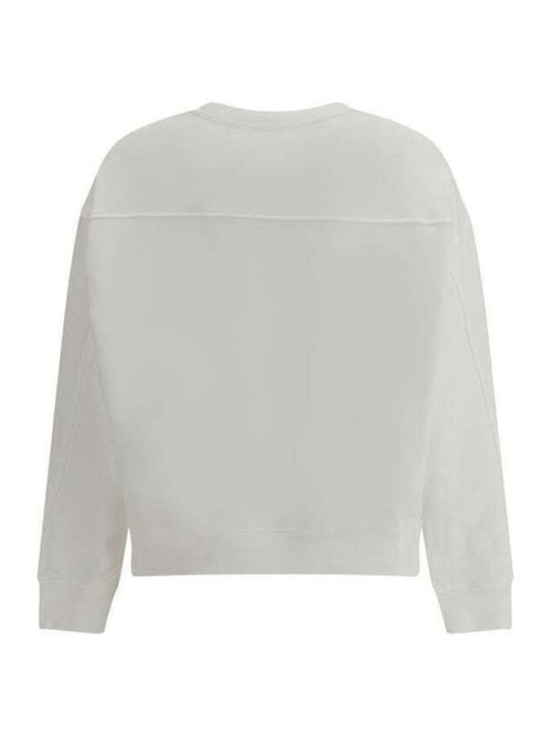 PINKO FELPA GIROCOLLO CON RICAMO GIOIELLO LOVE BIRDS