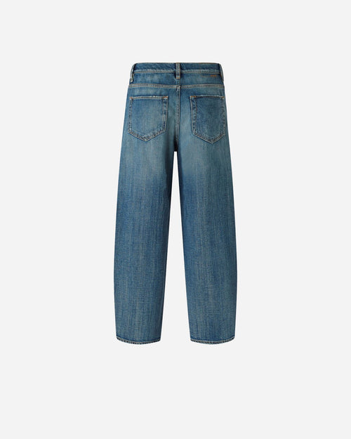 PINKO JEANS BALLON IN DENIM MORBIDO