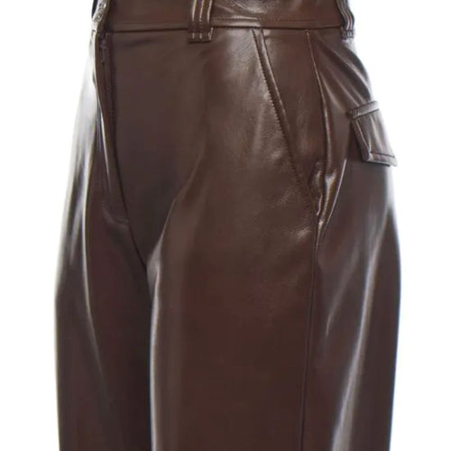 PINKO PANTALONI BALLON EFFETTO PELLE SOFT TOUCH