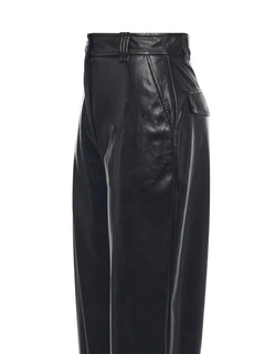 PINKO PANTALONI BALLON EFFETTO PELLE SOFT TOUCH