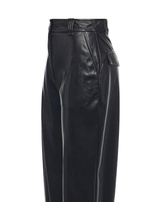 PINKO PANTALONI BALLON EFFETTO PELLE SOFT TOUCH